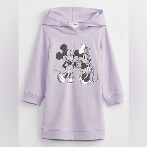 Gap Toddler Girls' Disney Mickey and Minnie Mouse Graphic Hoodie Dress